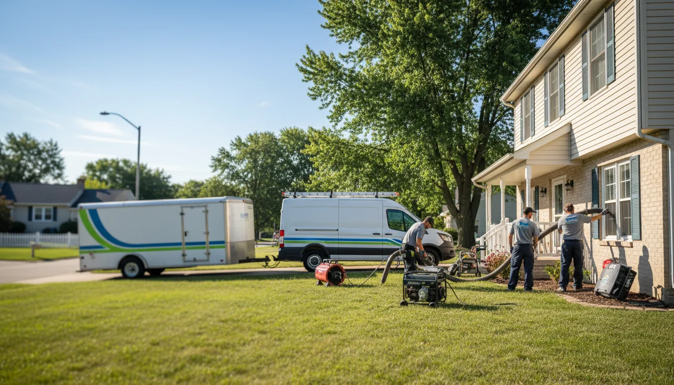 Flooded Basement Restoration And Cleanup With Repair in Rockfield, KY near me